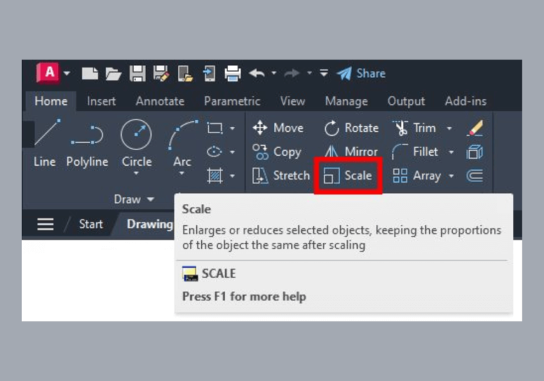 How to Change Scale in AutoCAD